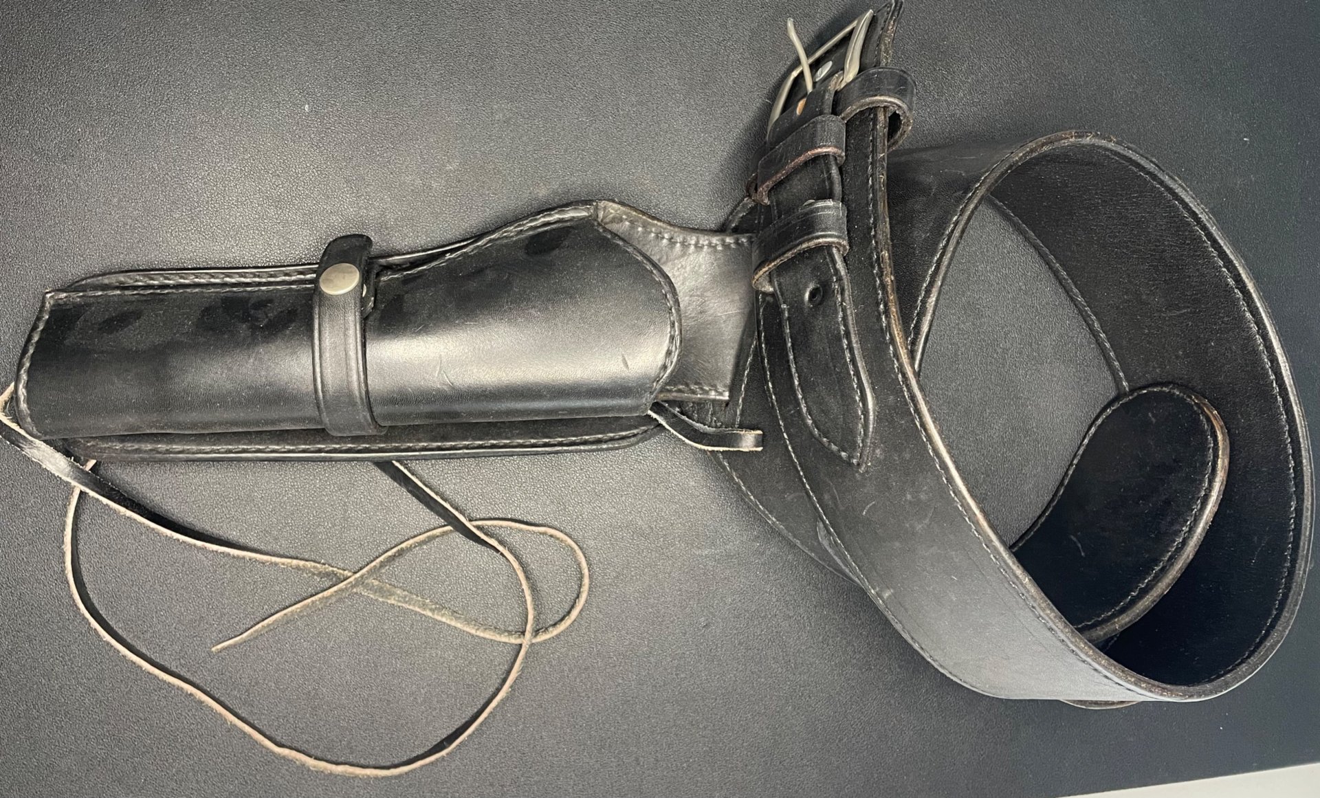 Original Triple K Western-Rig: Texan Holster SA 1873, gebracht sehr gut. – Bild 1
