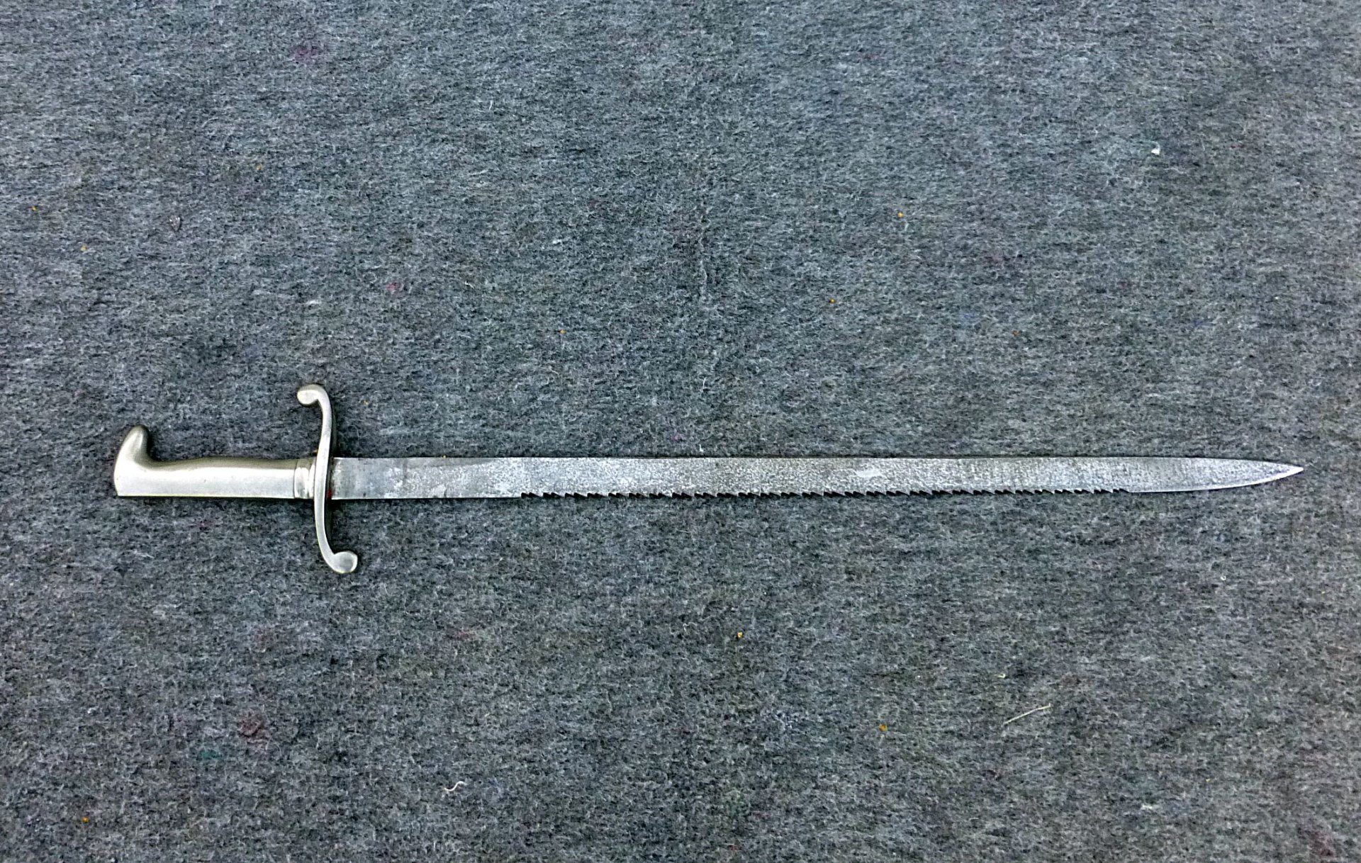Preußen Pionierfaschinenmesser Bajonett M1865 oder M1871 Sägerücken – Bild 1