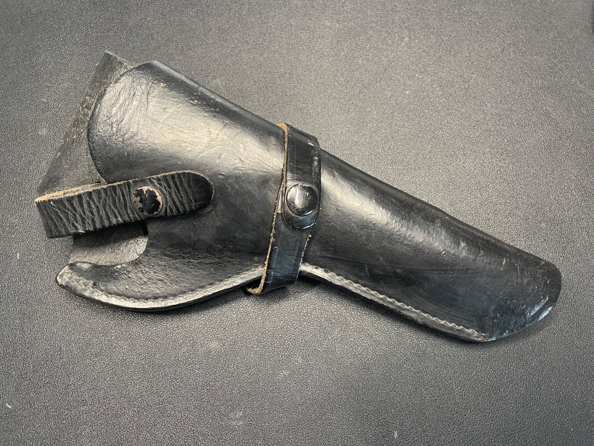 Seltenes Vintage Lederholster Brauer Bros Mfg Co St Louis - Modell H38 – Bild 1