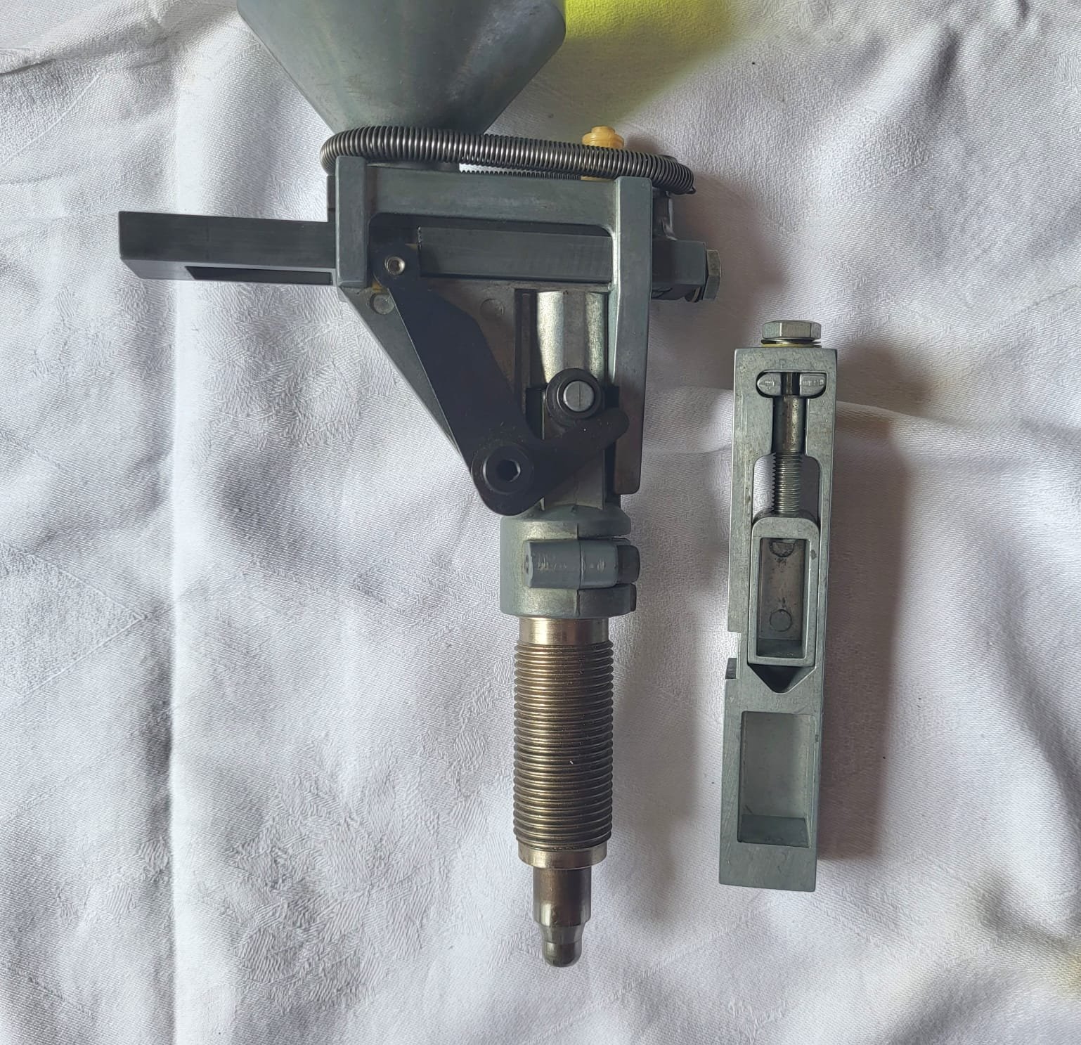 RCBS A5 - 4 Stationen Presse mit Pulverfüller Dillon Precision u. 4 Shellplate (Hülsenhalter) – Bild 4