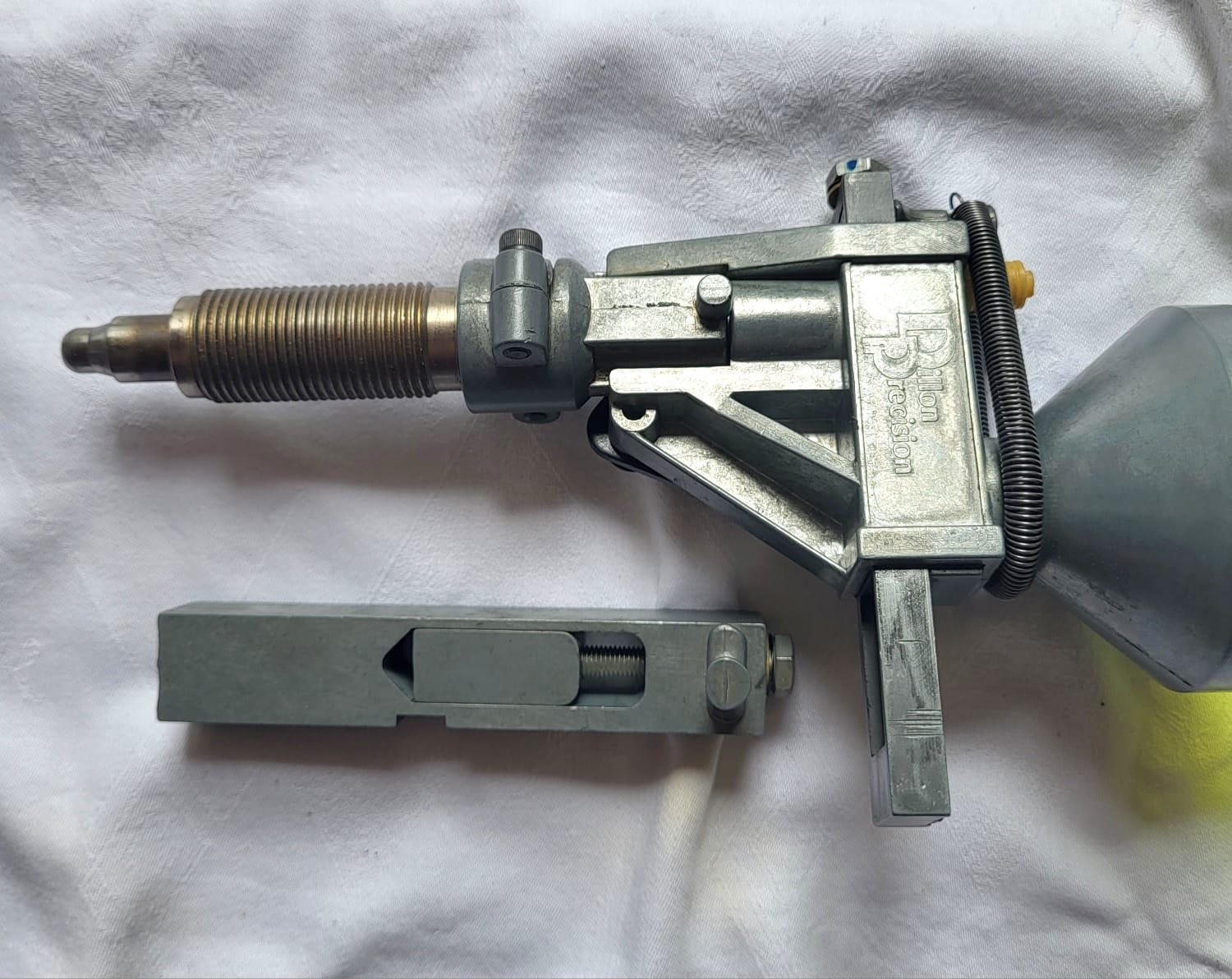 RCBS A5 - 4 Stationen Presse mit Pulverfüller Dillon Precision u. 4 Shellplate (Hülsenhalter) – Bild 5