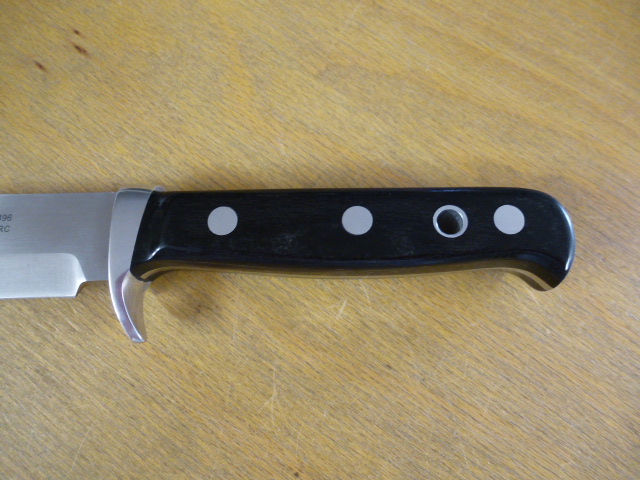 Puma Messer - Tucson - Nr. 12 6396 - Griffschalen aus Pakkaholz - Lederscheide in OVP - Bowie – Bild 5