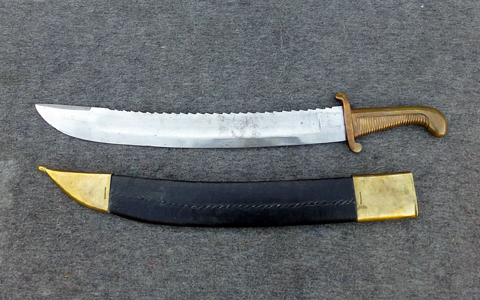 Russisches Pionier Faschinenmesser Schwert Sägerücken M1827 – Bild 3