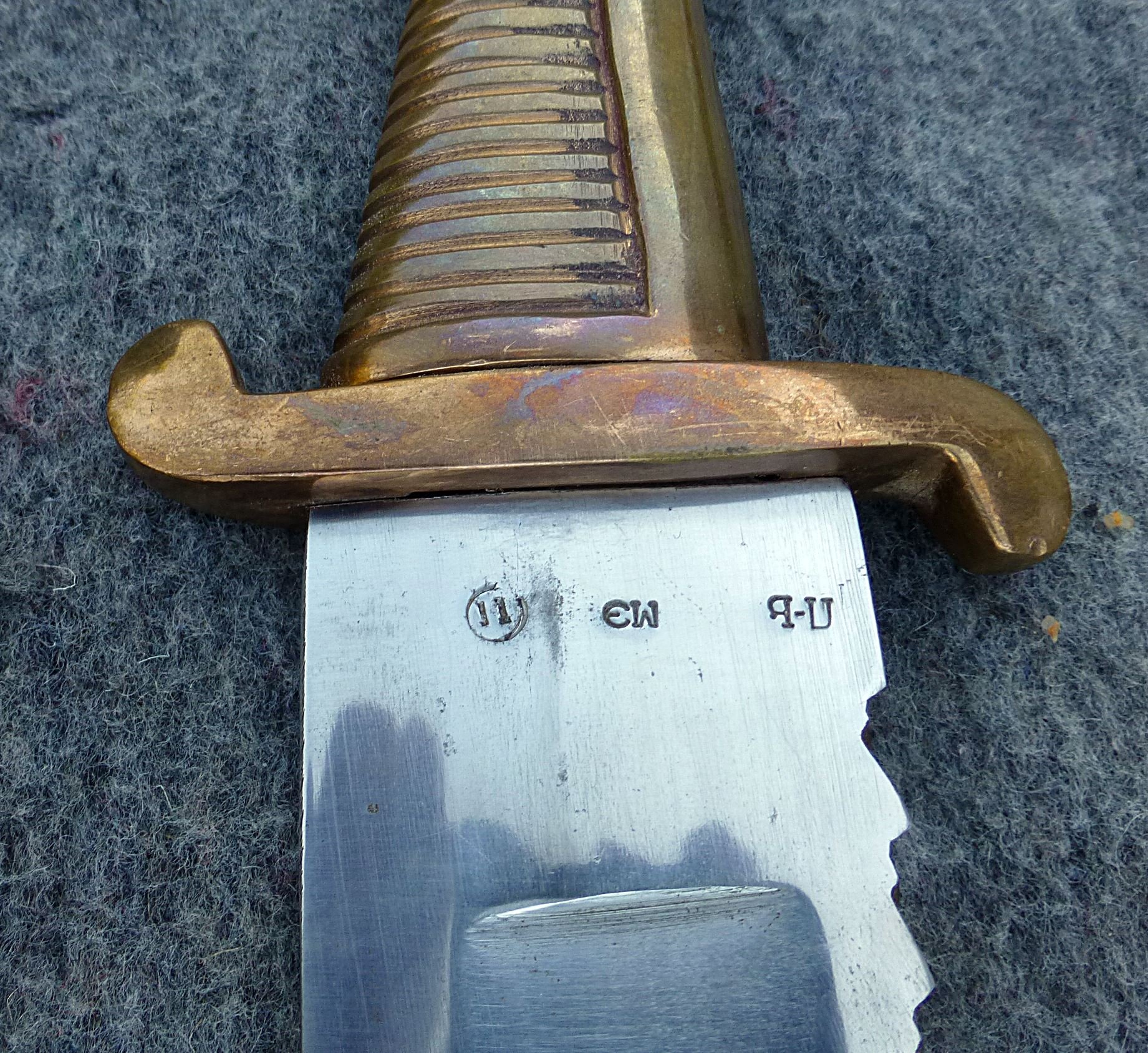 Russisches Pionier Faschinenmesser Schwert Sägerücken M1827 – Bild 2