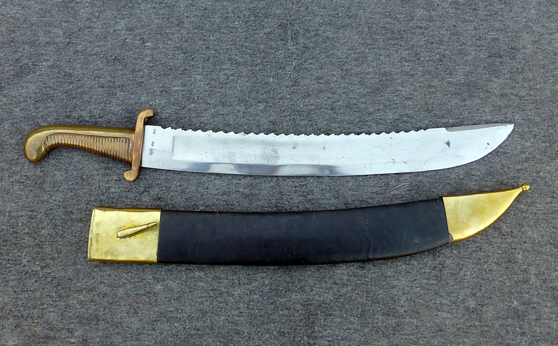 Russisches Pionier Faschinenmesser Schwert Sägerücken M1827 – Bild 1