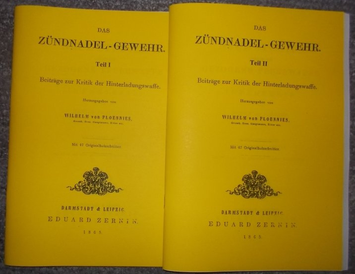 2 Hefte Beschreibung Zündnadelgewehr von 1865 – Bild 1