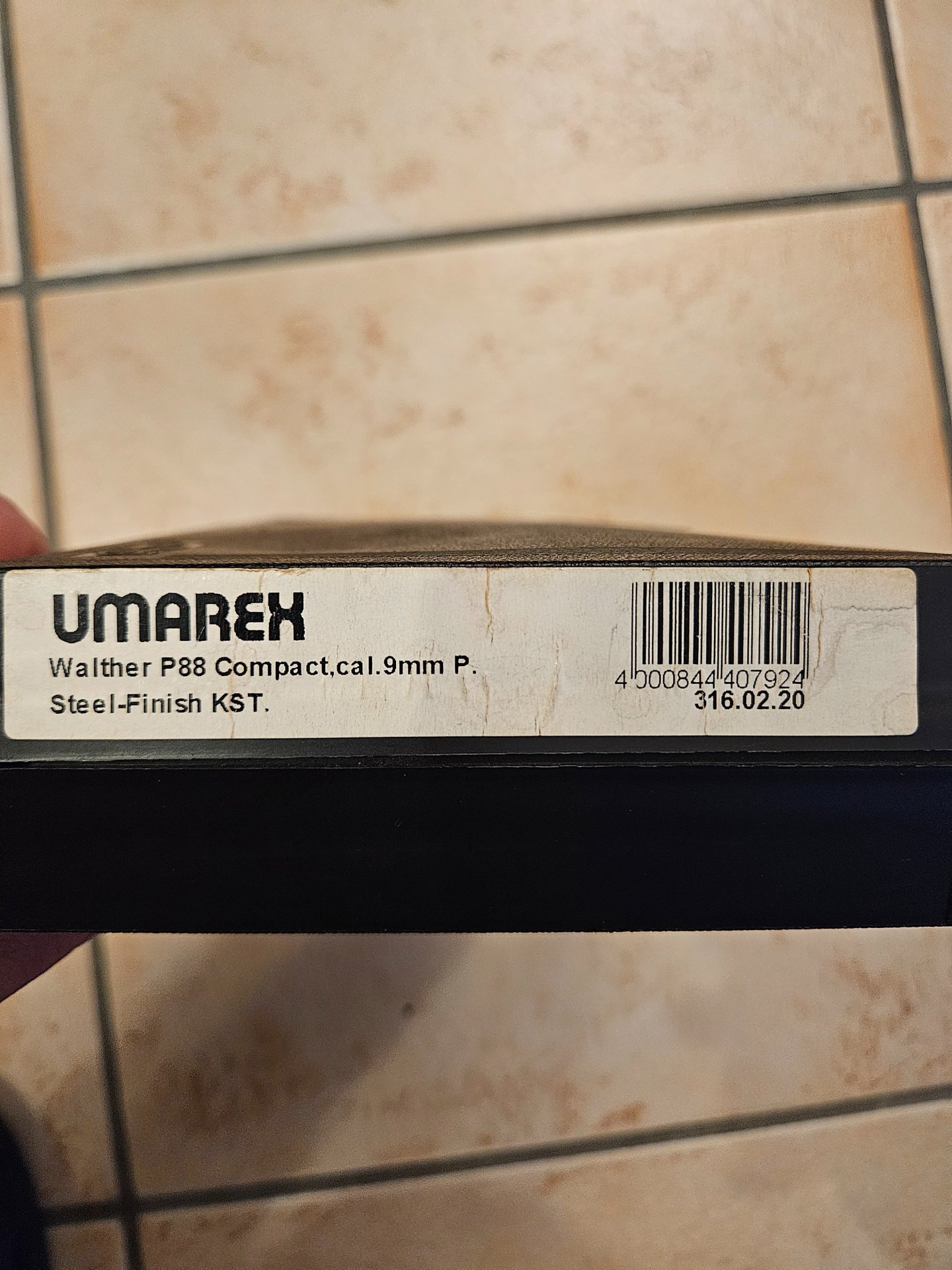 WALTHER P88 COMPACT 9MM Schreckschuss, sehr guter Zustand!!!! – Bild 4
