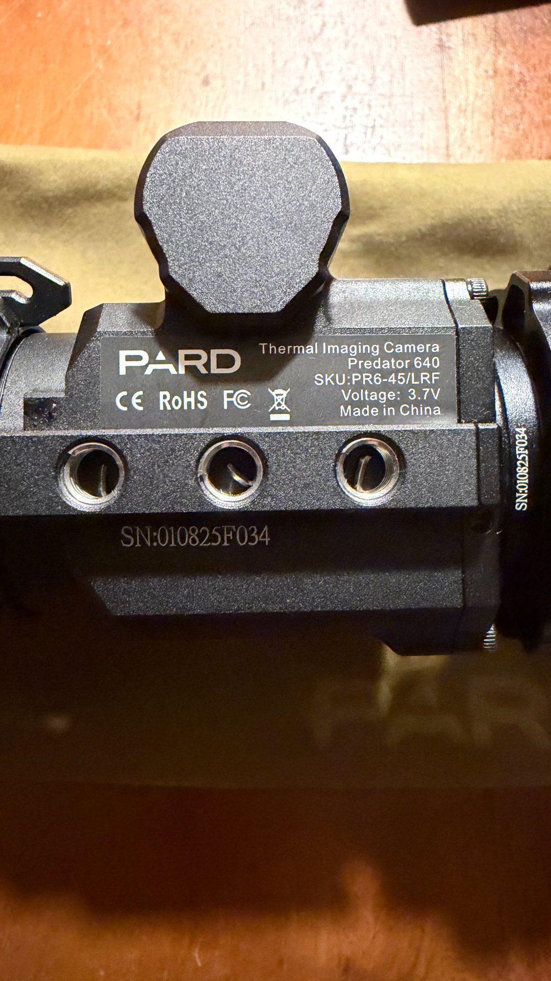 PARD Predator 640 LRF Wärmebild Vorsatzgerät, 45mm Linse. – Bild 4