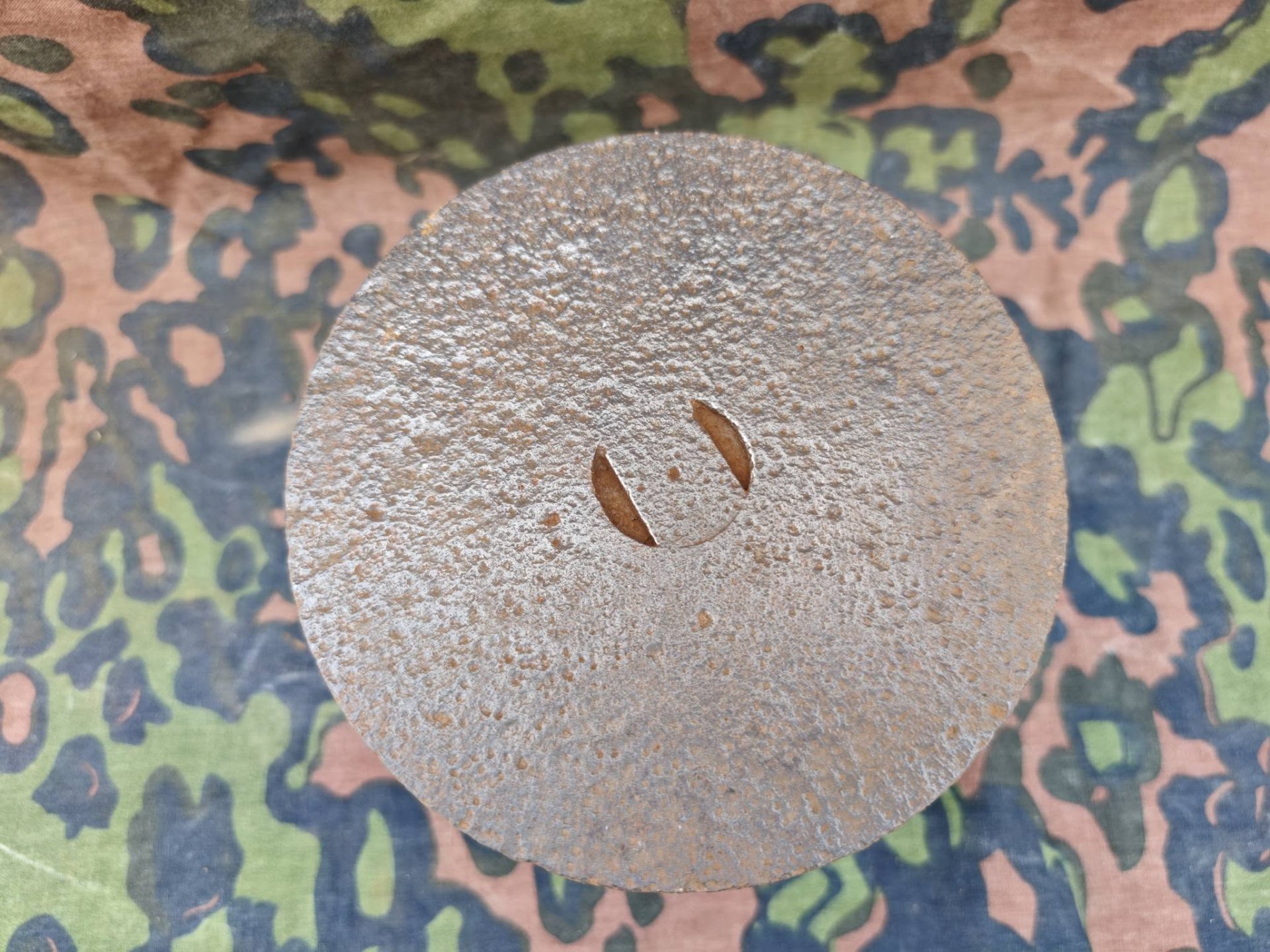 Original deutsche 15 cm sIG 33 Stahlkartusche – Bodenfund – Bild 2