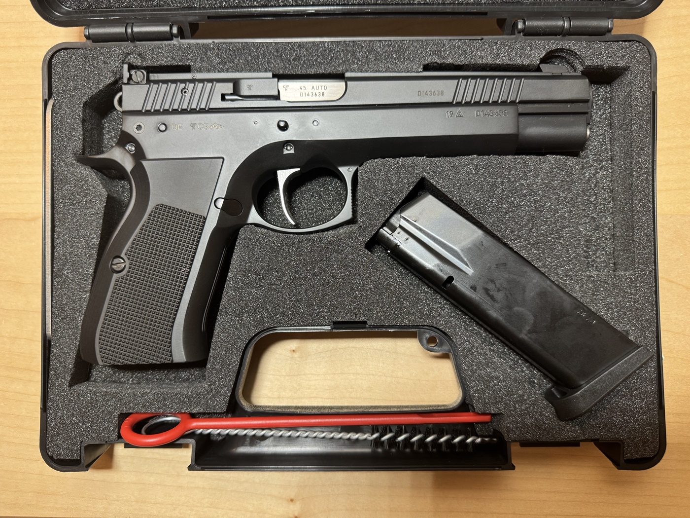 CZ 97 6" Kaliber .45Auto Hersteller Oschatz DSB BDS BDMP – Bild 3