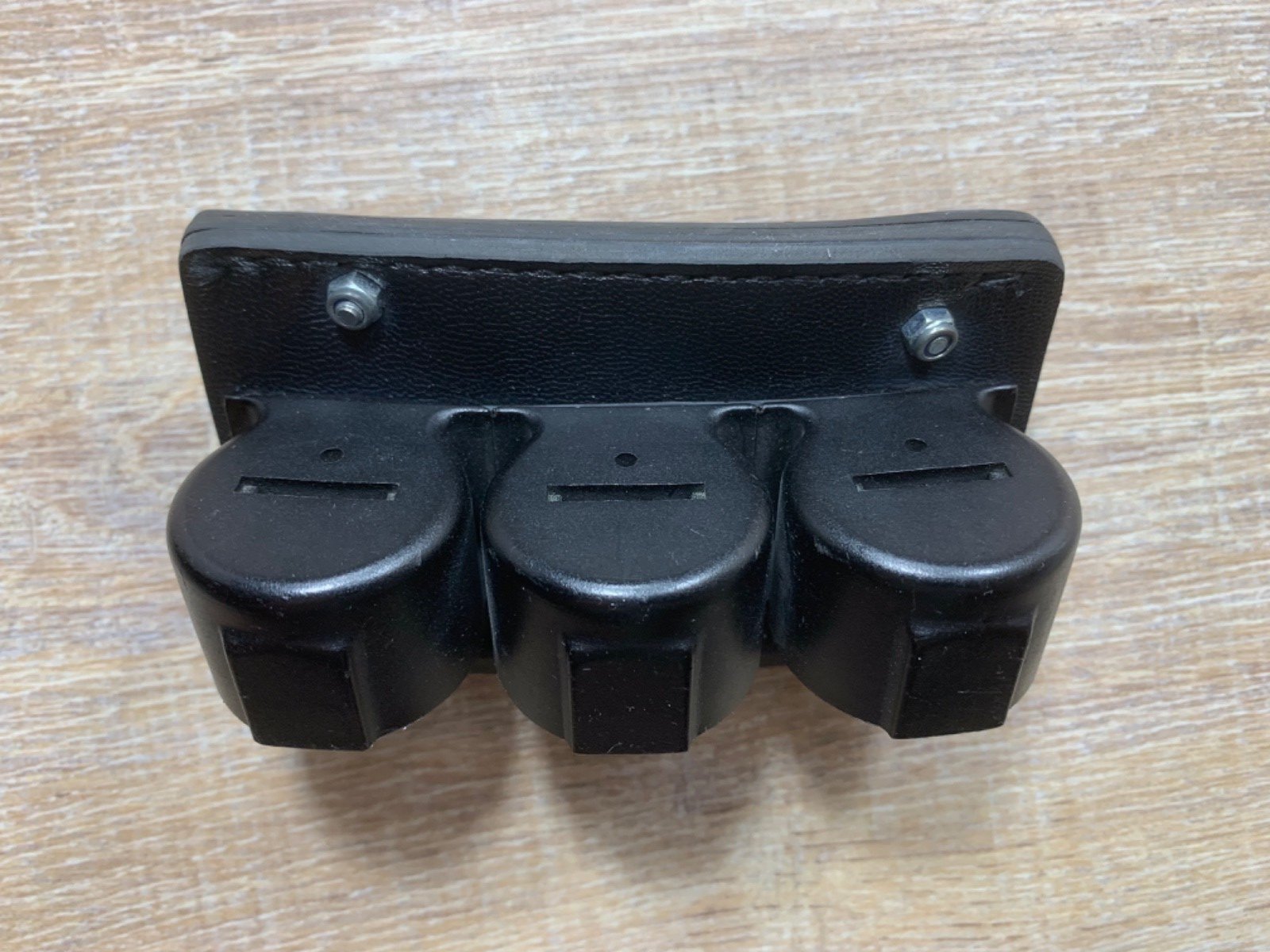 Safariland Competition Tripple Speedloader Holder Model 333 open top Kunststoff – Bild 3