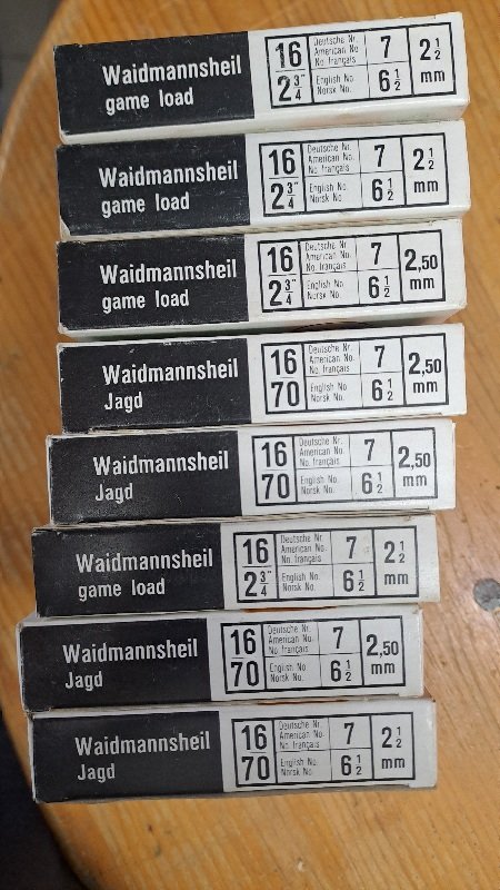 80x ROTTWEIL Waidmannsheil 16/70 in 2,50mm – Bild 1