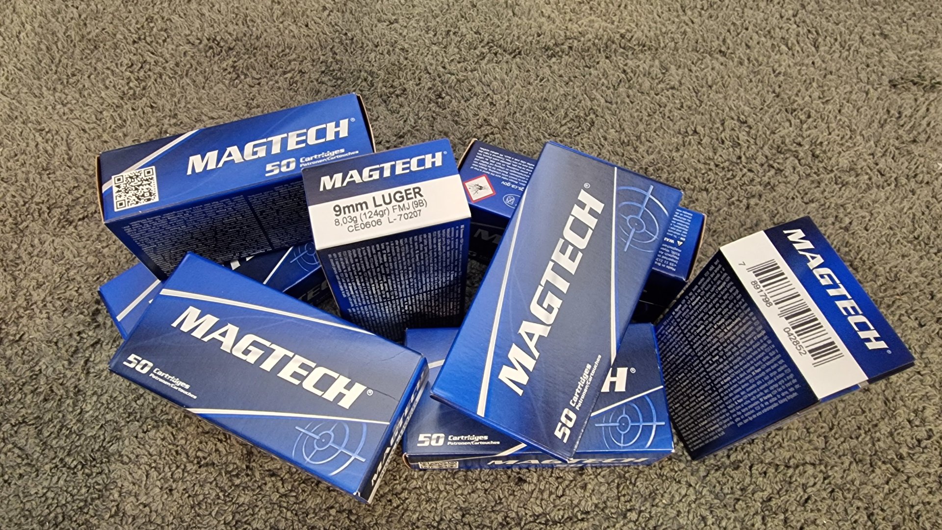 9mm Luger MAGTECH. 400 Stck. – Bild 1