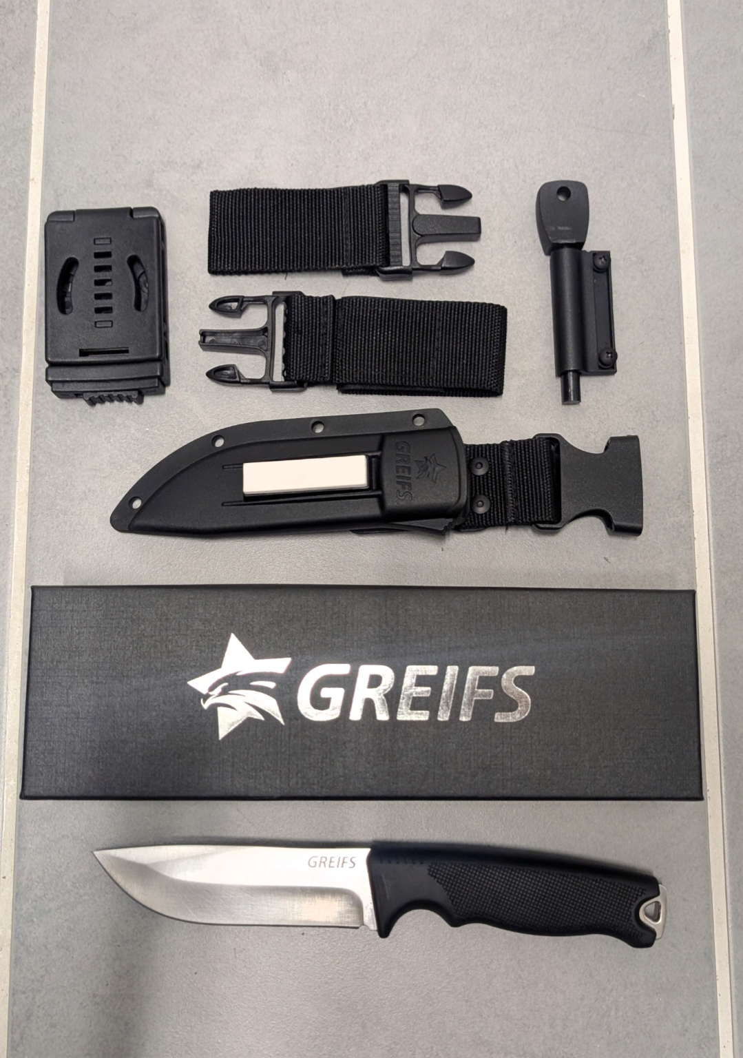 GREIFS Outdoormesser 440C - Top – Bild 1