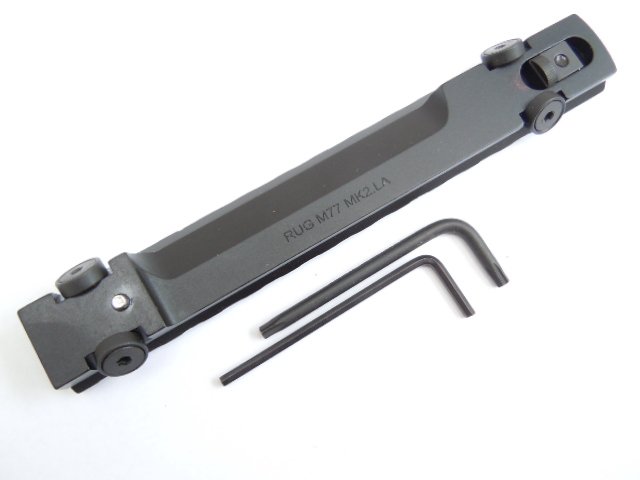 Picatinnyschiene Weaver für Repetierbüchse Ruger 77 MK2 Long Action – Bild 2