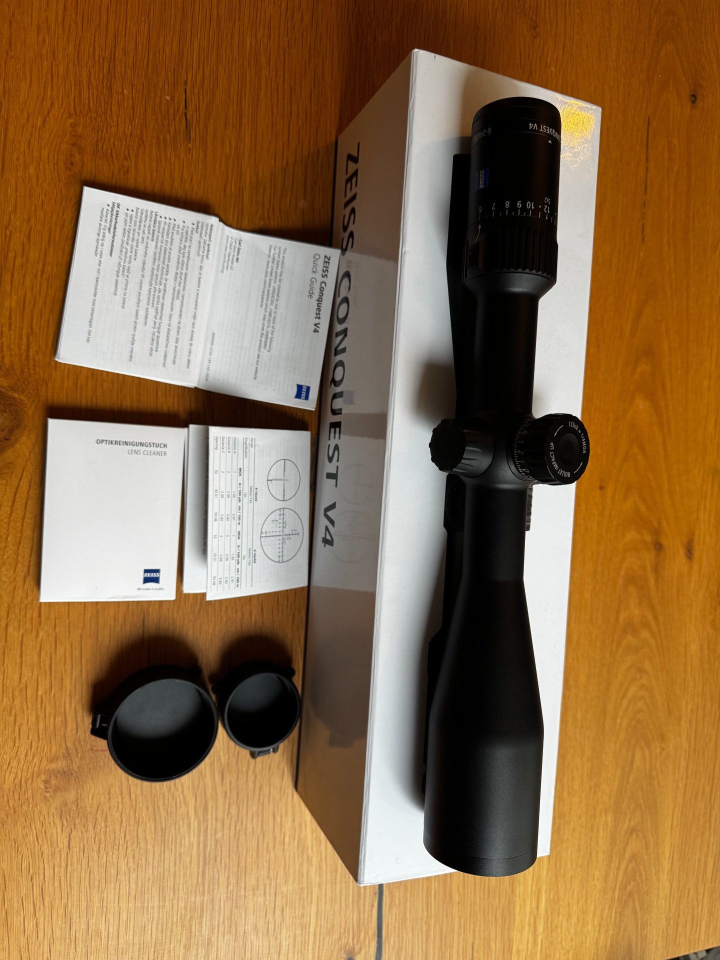 Zeiss Conquest V4 6-24x50 Absehen 60 ASV - Bestzustand – Bild 2