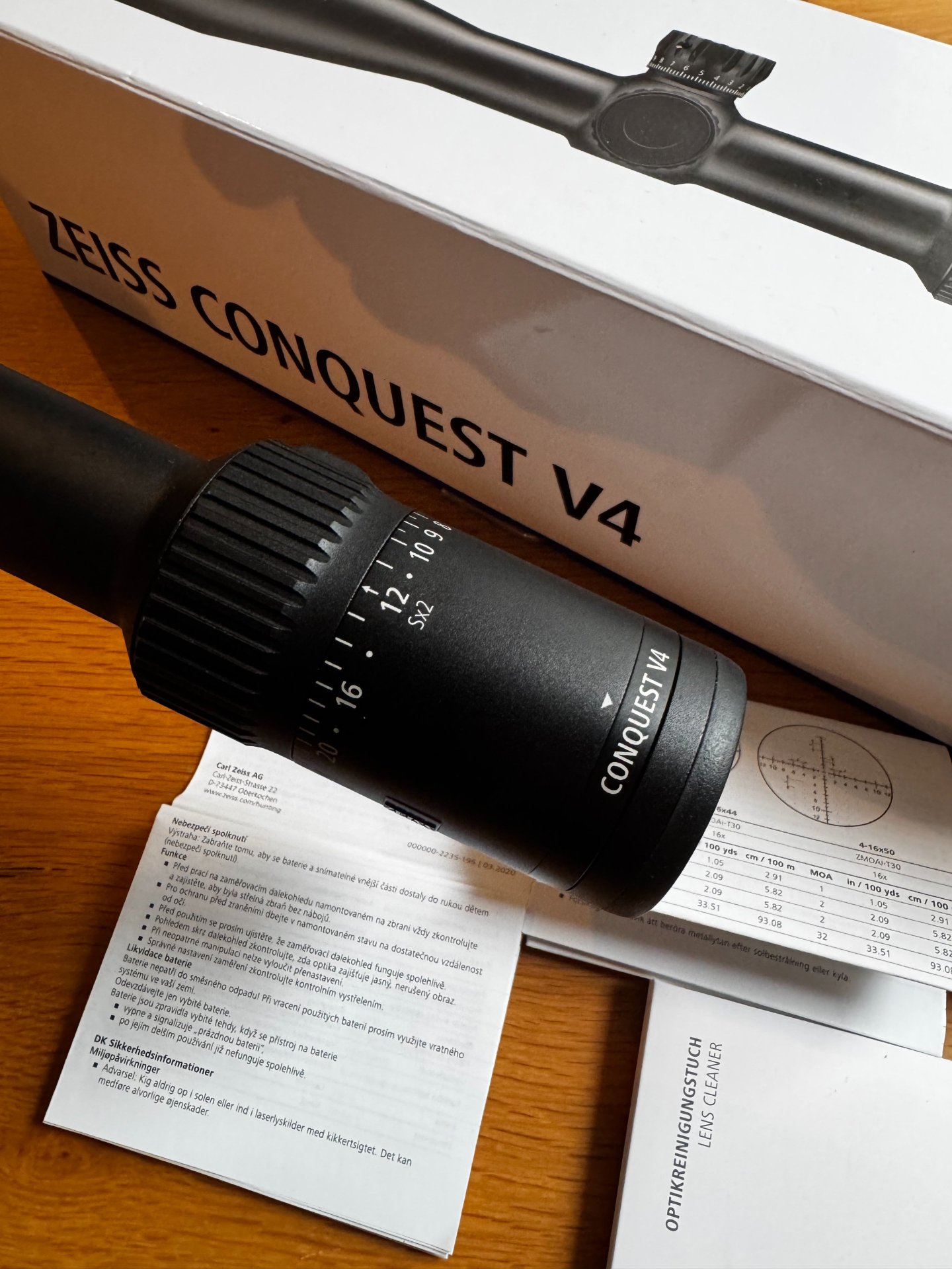 Zeiss Conquest V4 6-24x50 Absehen 60 ASV - Bestzustand – Bild 9