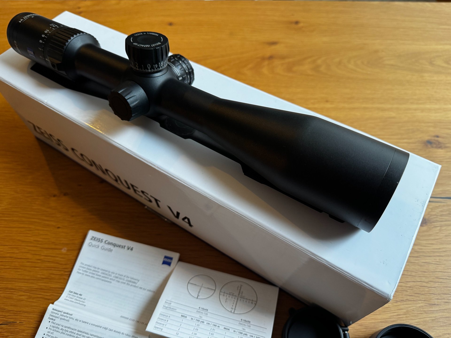 Zeiss Conquest V4 6-24x50 Absehen 60 ASV - Bestzustand – Bild 1