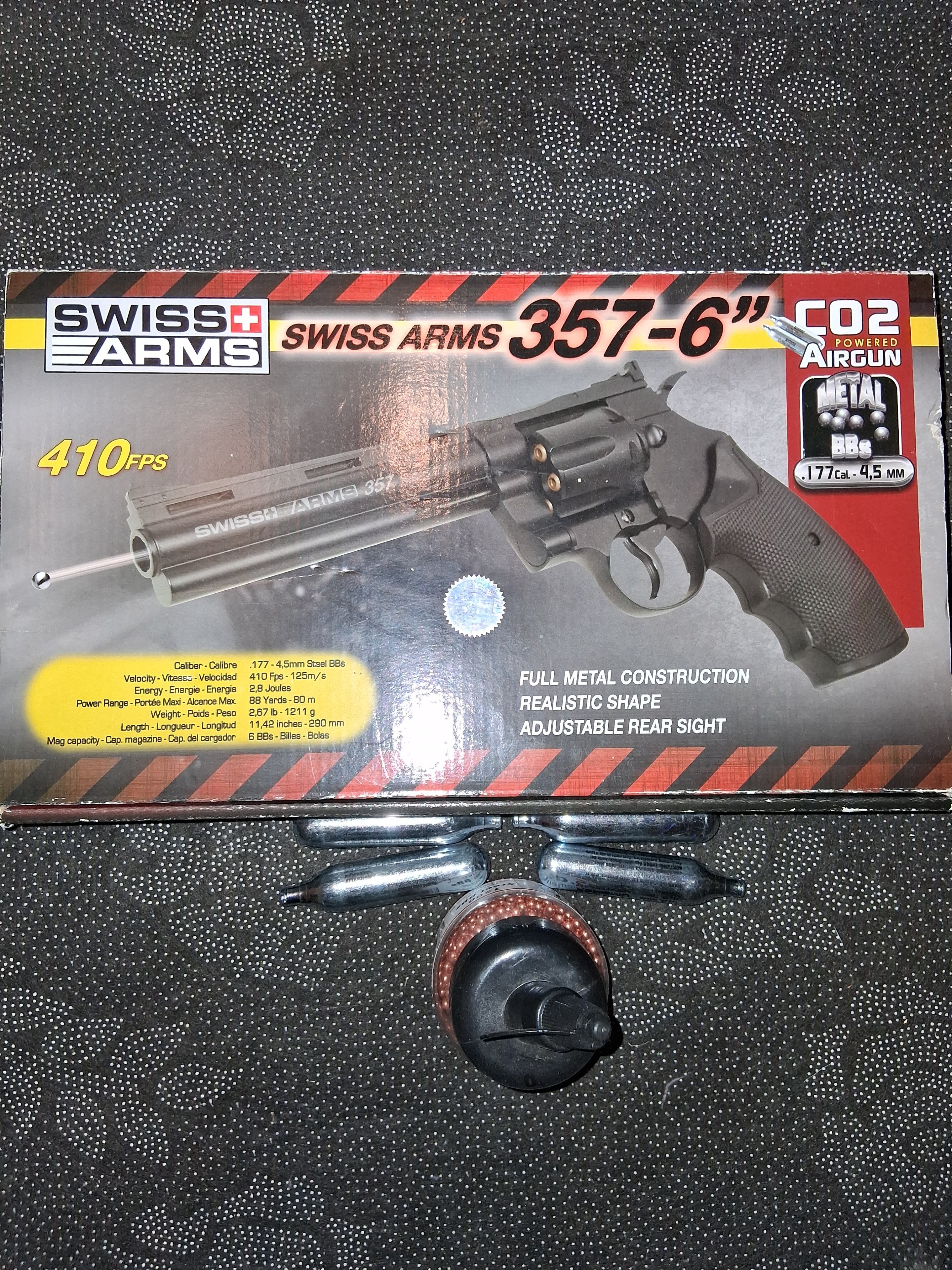 Swiss Arms Revolver CO² 357-6" – Bild 2