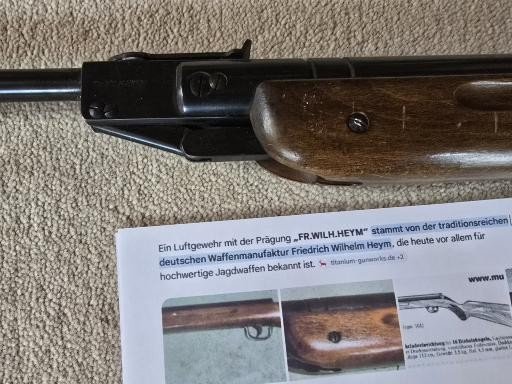Luftgewehr FR.WILH. HEYM – Bild 4