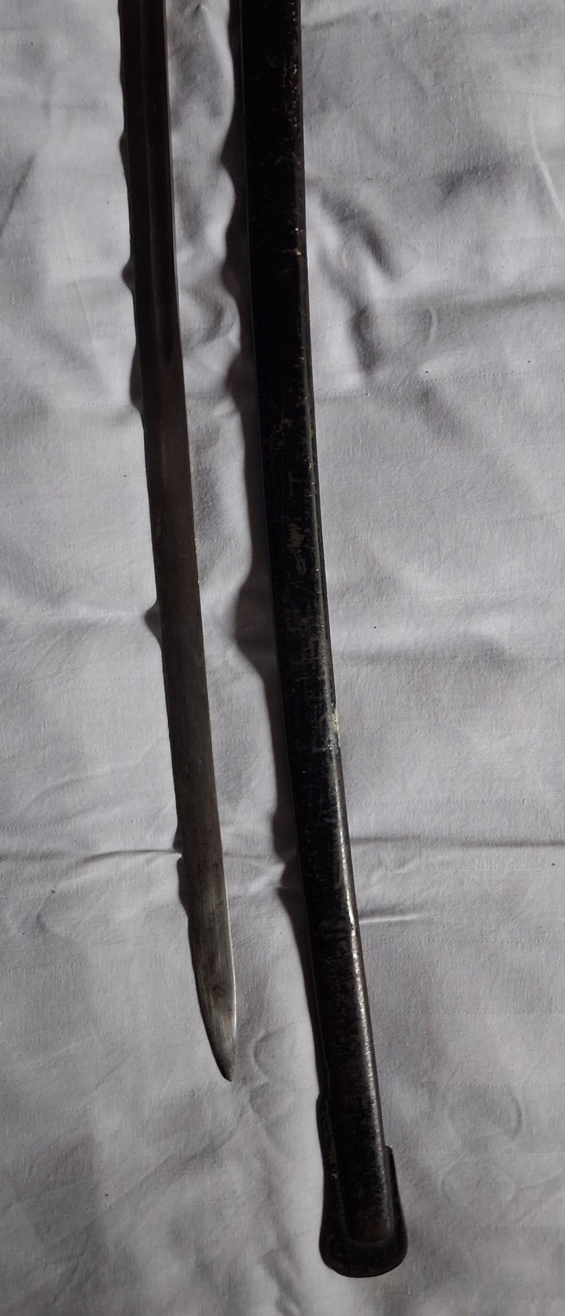 Originaler Heeres-Offizierssäbel (Löwenkopfsäbel) aus dem 2. Weltkrieg mit Stahlscheide. – Bild 3