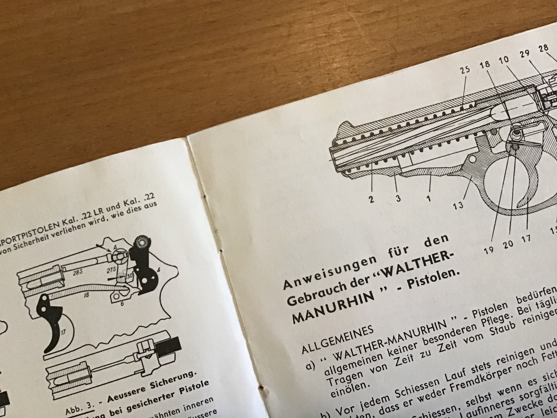 Gebrauchsanleitung Walther-Manurhin – Bild 2