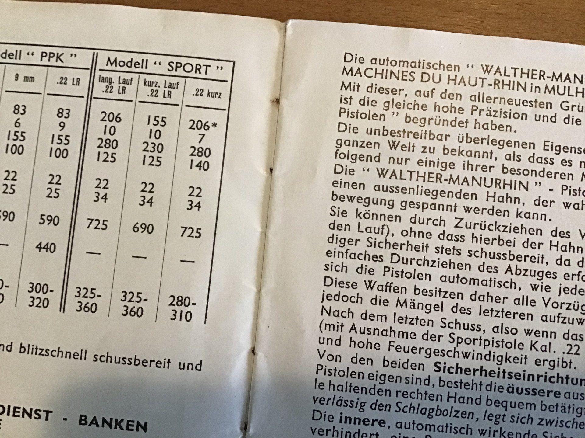 Gebrauchsanleitung Walther-Manurhin – Bild 5