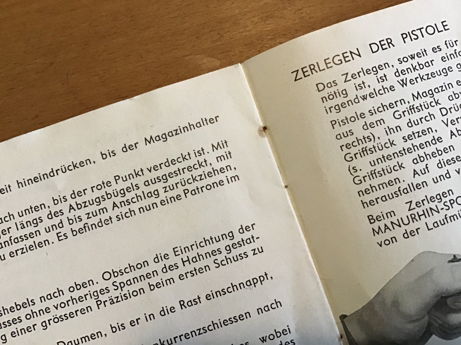 Gebrauchsanleitung Walther-Manurhin – Bild 3