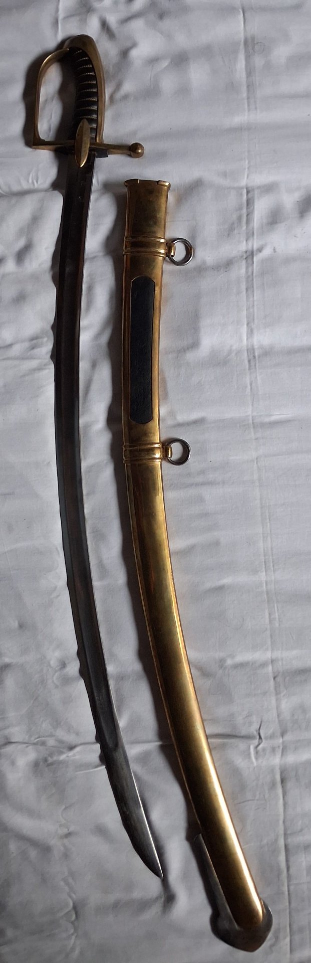 Detailgetreue Replika / Nachbau eines napoleonischen Kavalleriesäbels (Modell An XI).Zum Verkauf ste – Bild 8