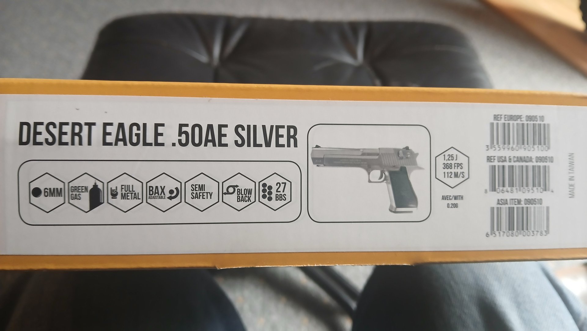 Cybergun/Wei-Etech Desert Eagle .50AE silber – Bild 5
