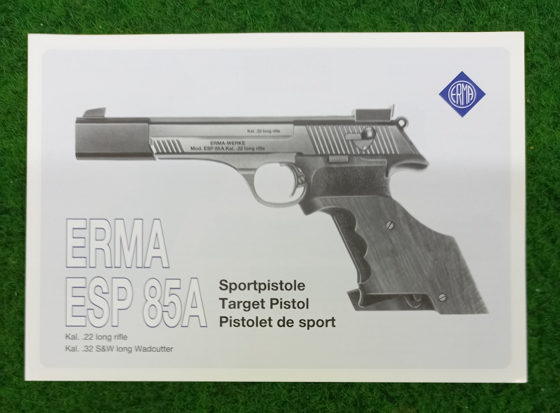 Achtung ERMA Sammler !!! seltene ERMA Beschreibung für die ESP 85 mit Papieren original – Bild 1