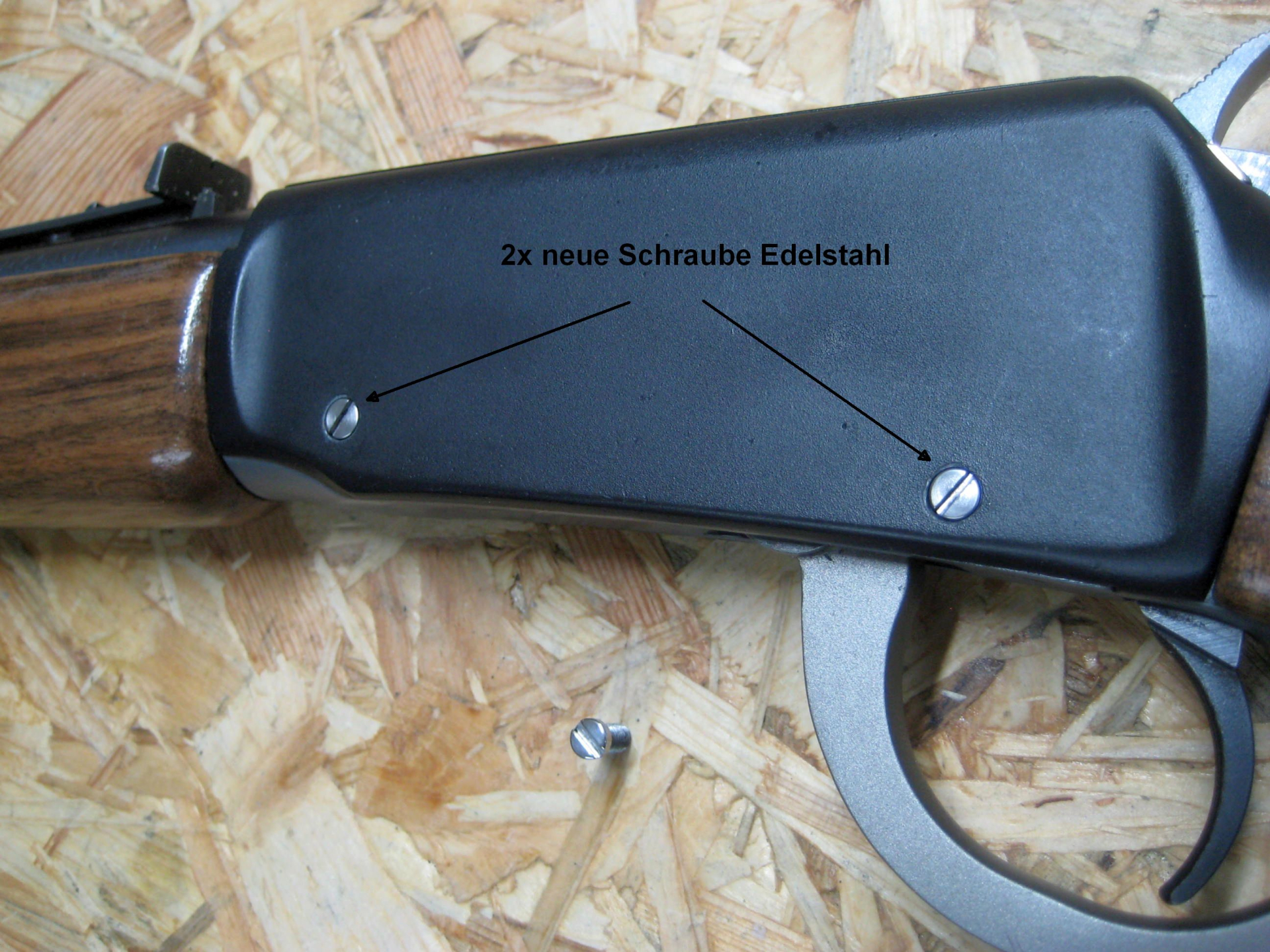 Unterhebelschrauben (Gehäuseschrauben) für UHR Erma EG 71 – Bild 2