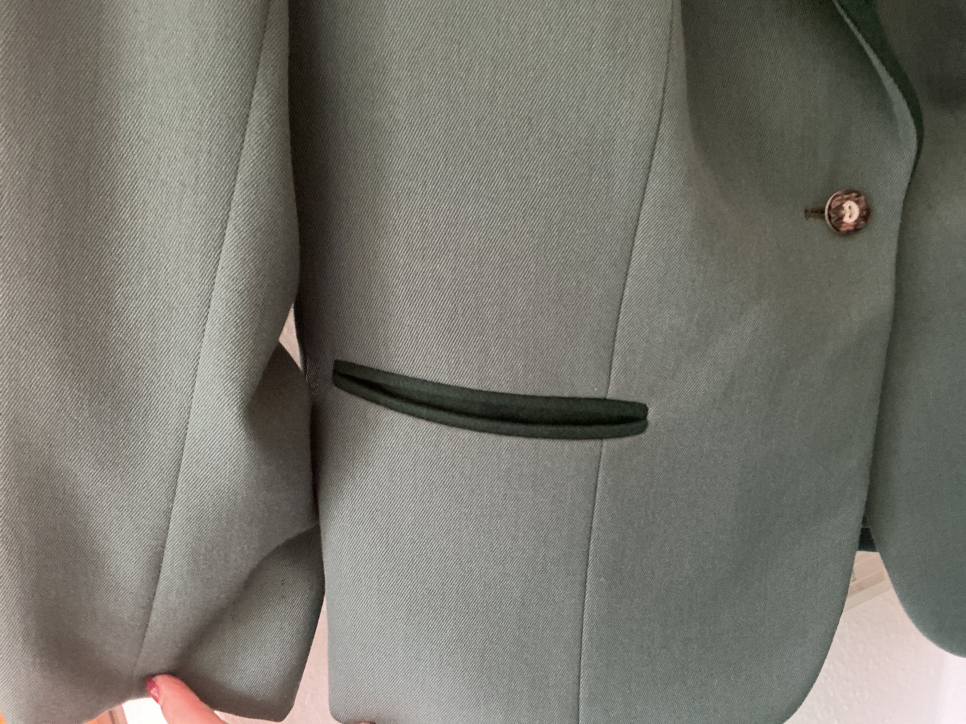 Schützenjacke Größe 42 grün – Bild 3
