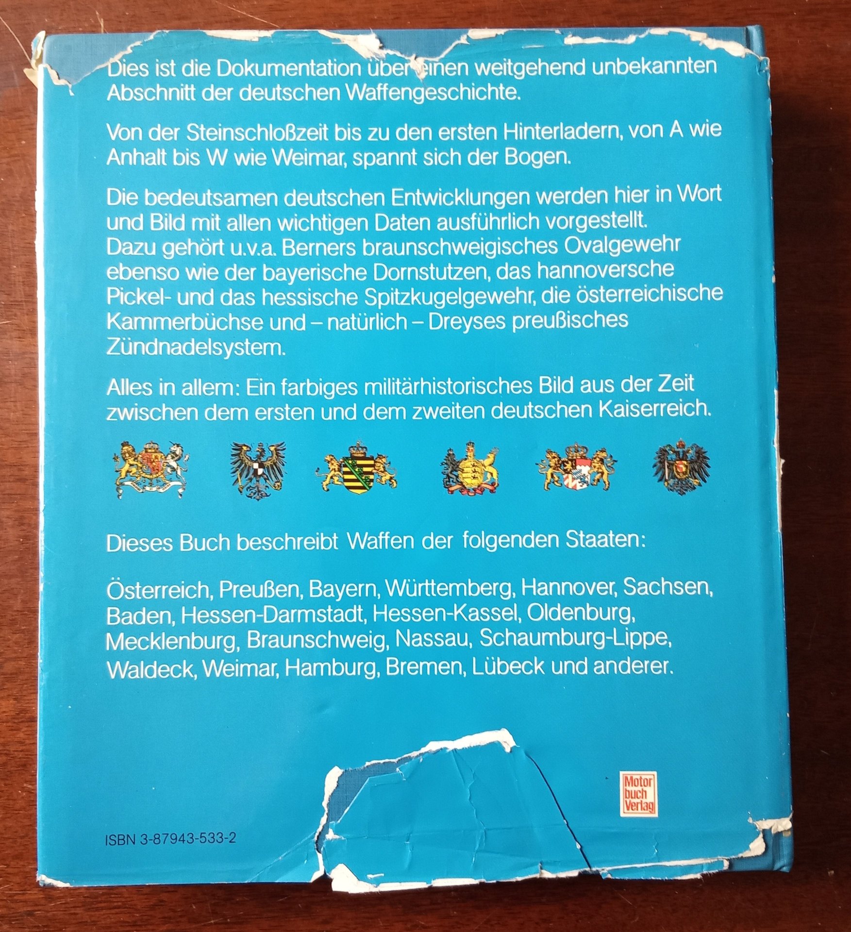 Buch: Militärgewehre und Pistolen der deutschen Staaten 1800-1870 – Bild 4