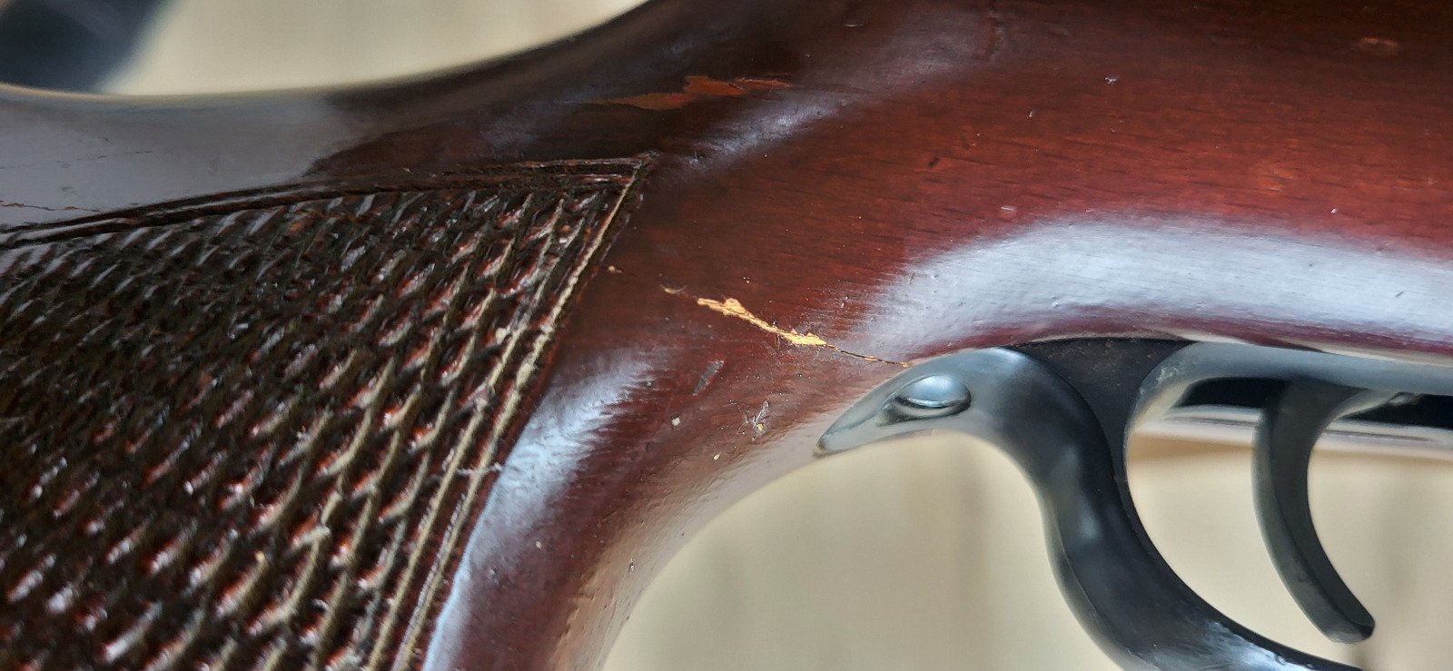 Match- Luftgewehr Haenel Modell 311 DDR original Diopter Repetierspanner Schiebesicherung – Bild 9