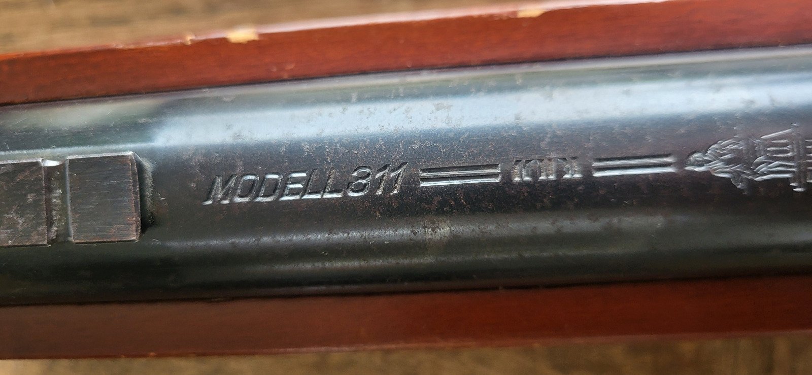 Match- Luftgewehr Haenel Modell 311 DDR original Diopter Repetierspanner Schiebesicherung – Bild 4