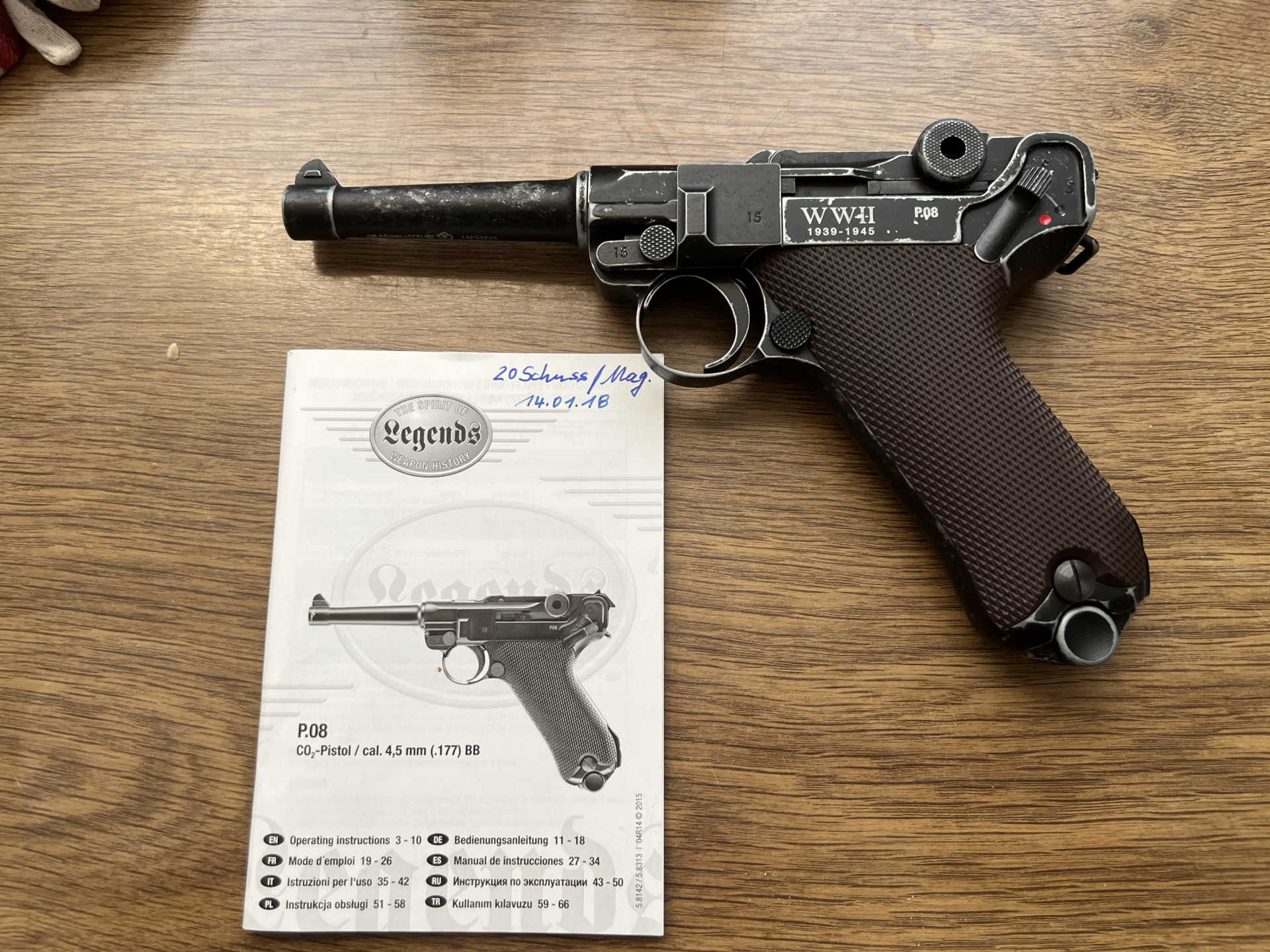 P08 Luger Legends WWII – Bild 1