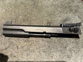 Wechselsystem für Smith & Wesson M52 in .38 spezial 6 Zoll Lauf sehr guter Zustand – Bild 2