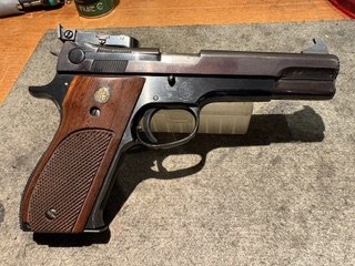 Pistole Smith & Wesson M52, .38 spezial SWC, sehr guter Zustand, – Bild 2