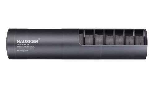 Hausken Schalldämpfer WD306 mit Gewindeadapter 3/4x24 und Adapter auf 5/8x24 inkl.Neoprenschutzhülle – Bild 1
