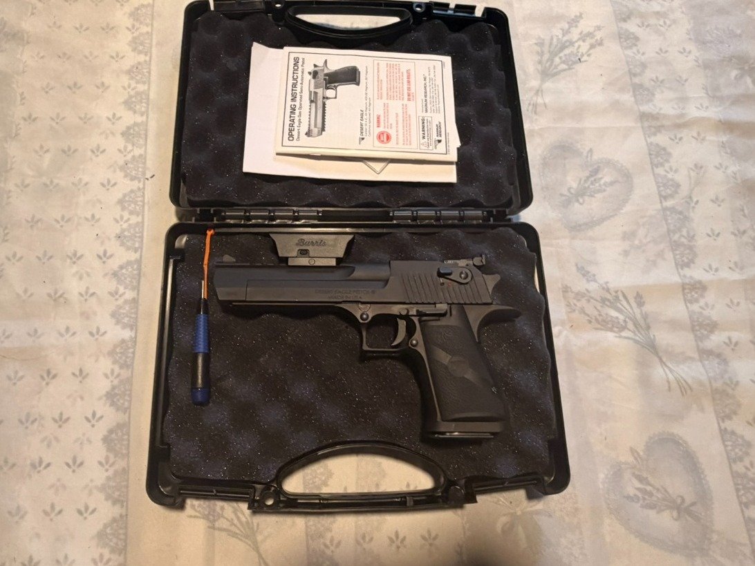 Desert Eagle 6" Black Bj. 2023 mit Rotpunktvisier – Bild 2