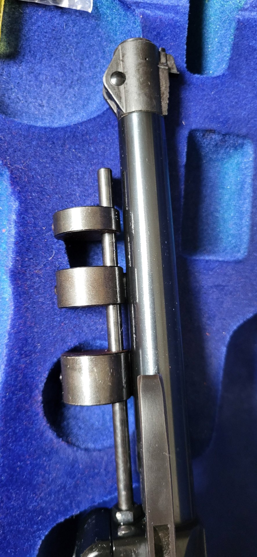 Feinwerkbau Match - Luftpistole LP 65 mit original Koffer und Laufgewichten mit Formgriff – Bild 6