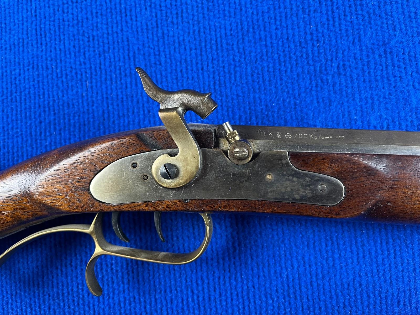 Vorderlader Perkussion, Kal.45 mit Stecher mit Verst.Visierung Ardesa Spain – Bild 1