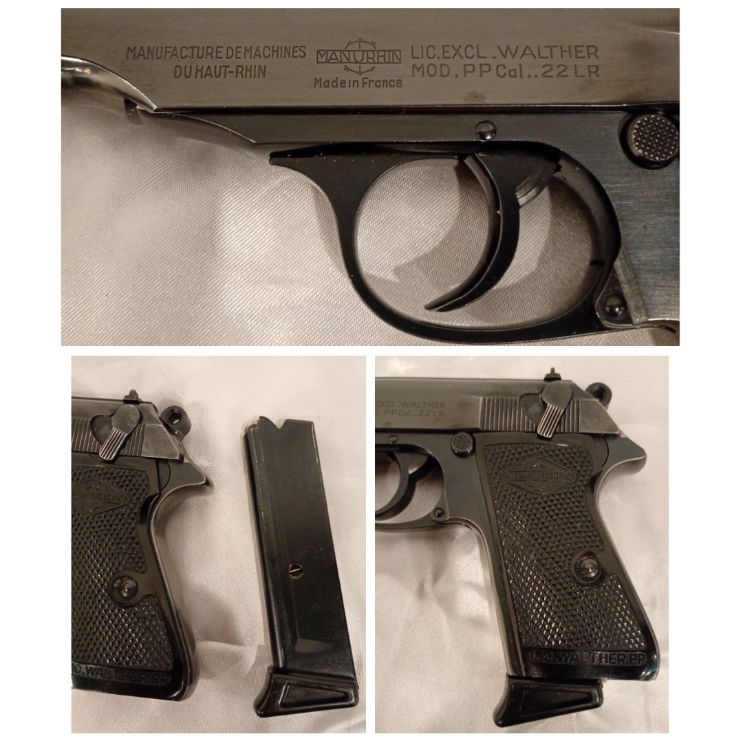 Manurhin Walther Mod. PP Kal. .22 l.r. (5,6 mm) Pistole im Karton – Bild 3