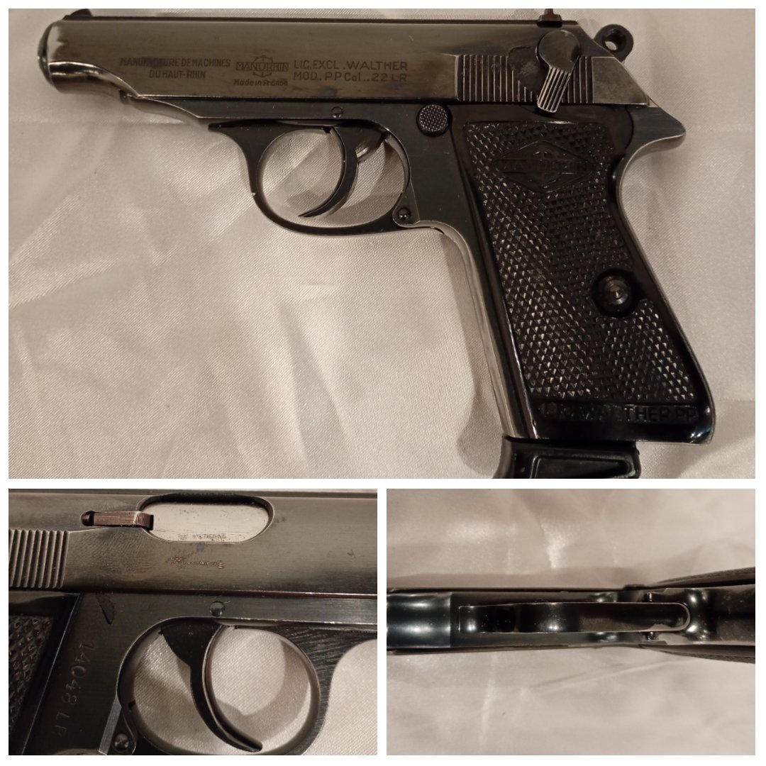 Manurhin Walther Mod. PP Kal. .22 l.r. (5,6 mm) Pistole im Karton – Bild 4