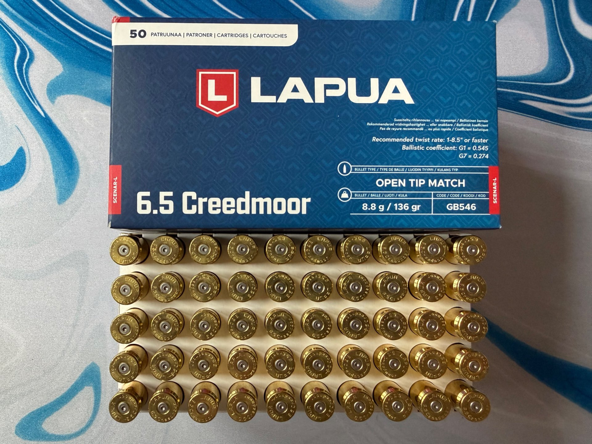 6.5 Creedmore Lapua Hülsen abgefeuert – Bild 1