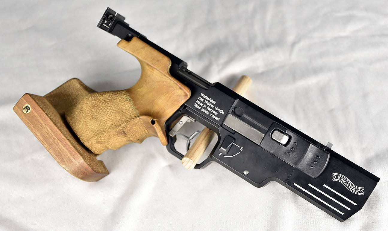 Walther SSP .22 l.r. - TOP Zustand! Matchgriff R/L, 2. Magazin NEU, Laufgewicht, Papiere – Bild 1