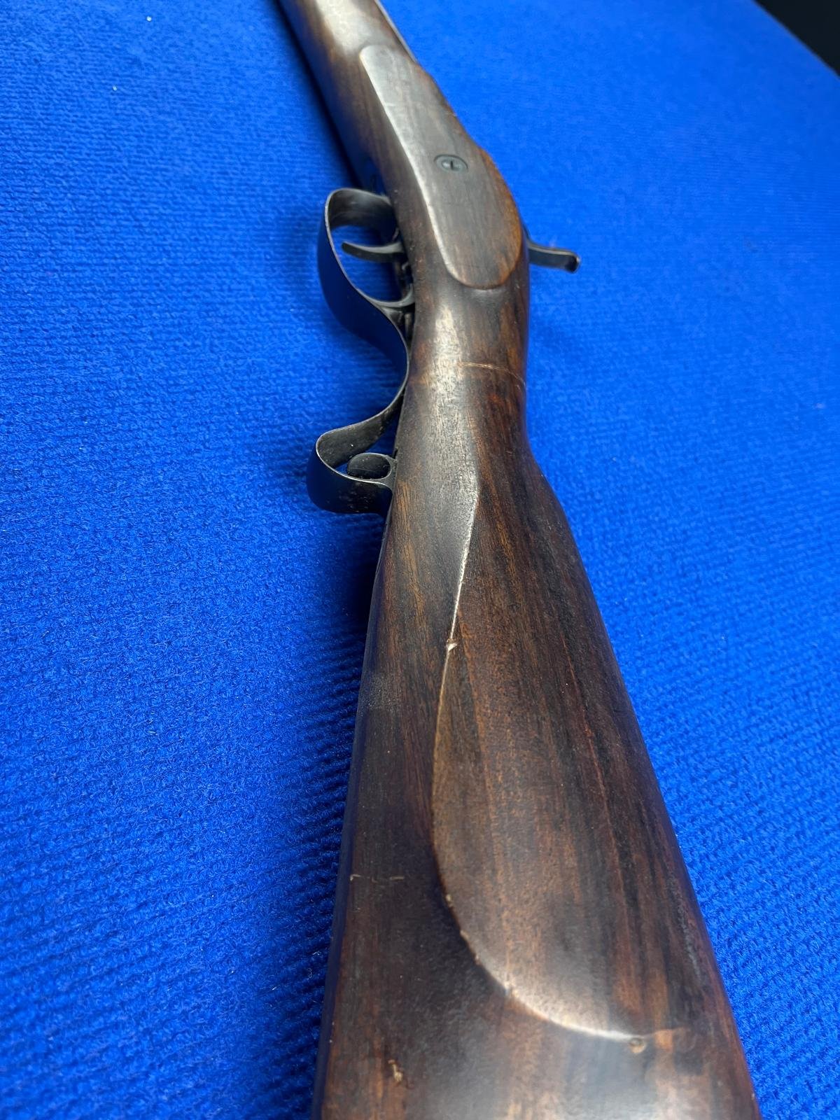 Vorderlader Perkussion, Kal.45 mit Stecher Great plainsman rifle Italien – Bild 3