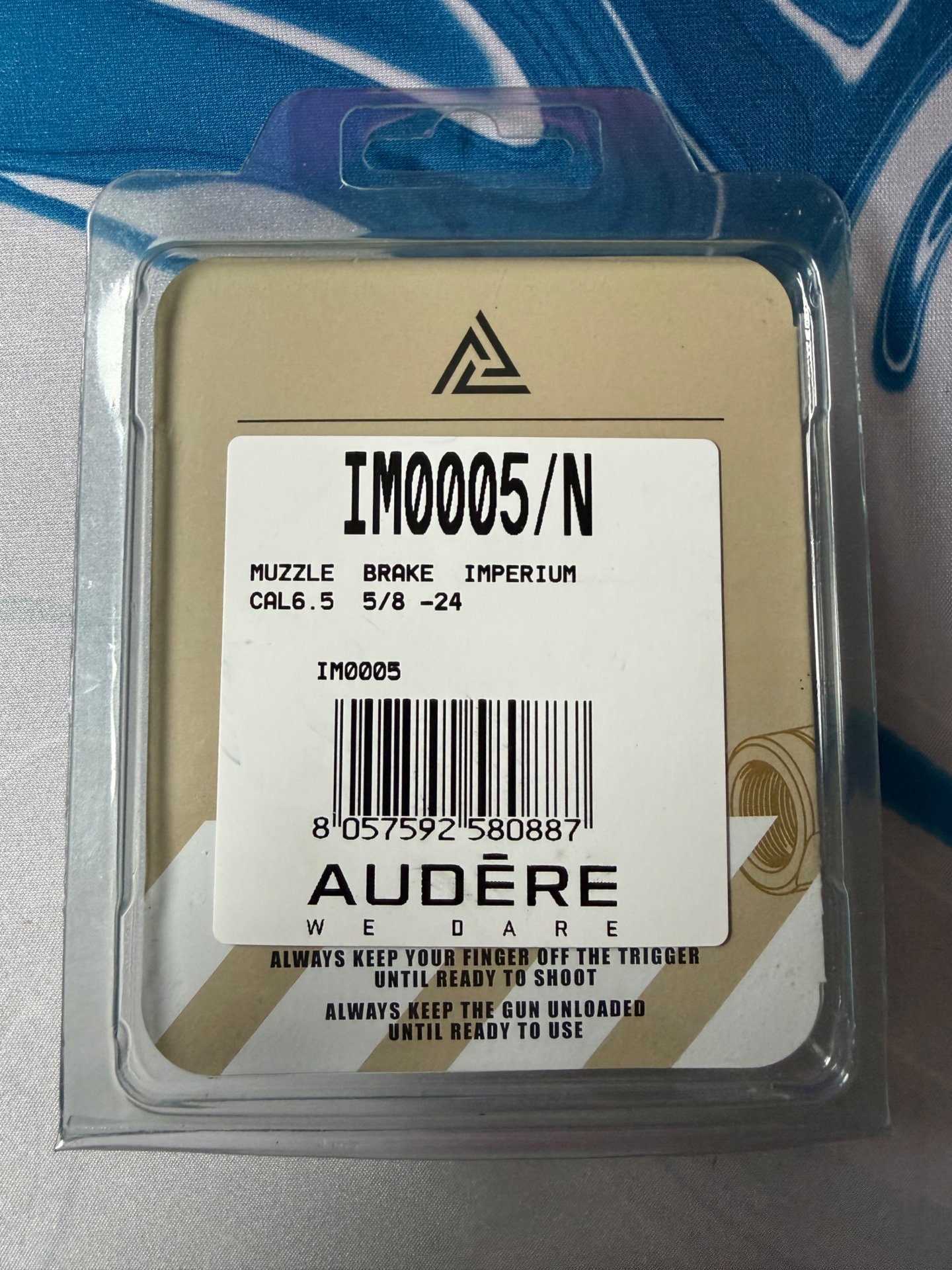 Titel für eGun: Audere Imperium Mündungsbremse Kal. 6,5 mm – 5/8"-24 – Neu & OVP – Bild 2