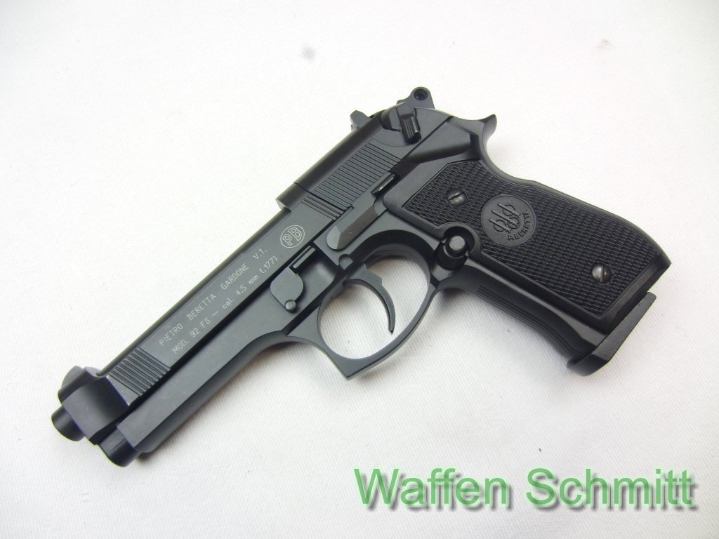 CO2 Pistole Beretta M92 FS, Kaliber 4,5mm Diabolo. Im Originalkoffer. Sehr guter Zustand!!! – Bild 1